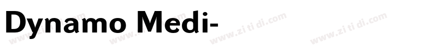 Dynamo Medi字体转换